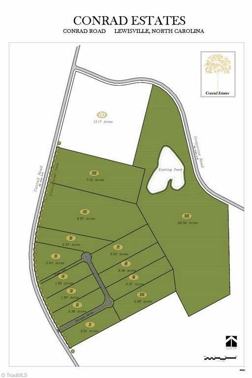 LOT 8 - CONRAD ESTATES CONRAD ROAD, LEWISVILLE, NC 27023, photo 1