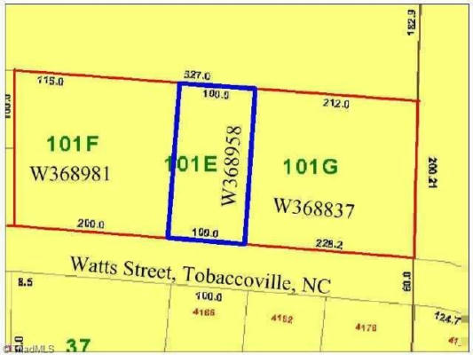 00 WATTS STREET, TOBACCOVILLE, NC 27050 - Image 1