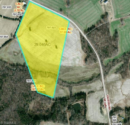 000 TRACT K CHAFFIN ROAD, WOODLEAF, NC 27054 - Image 1